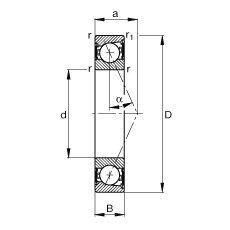 SS B71918-E-2RSD-T-P4S, {(dio)(ji)Ɍb|  = 25ɂ(c)ܷ⣬ǽ|ƹ