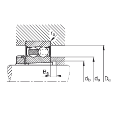 {(dio)S 2210-K-2RS-TVH-C3 + H310, (j) DIN 630  DIN 5415 ˜ʵҪߴ, F׺;oɂ(c)ܷ