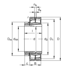 {(dio)ĝLS 23136-E1A-K-M + H3136, (j) DIN 635-2 (bio)(zhn)Ҫߴ, F׺;o